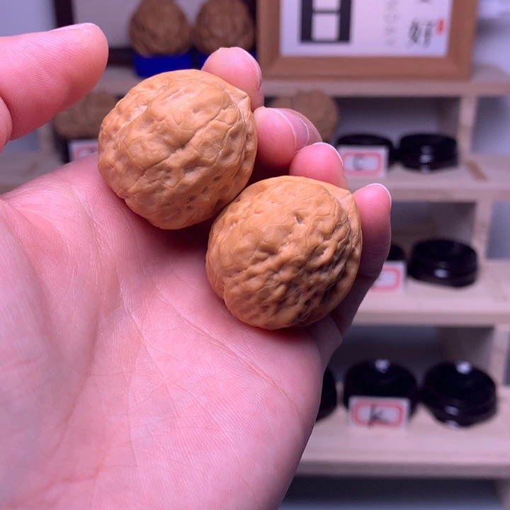 文玩核桃把件C舍利球33尺