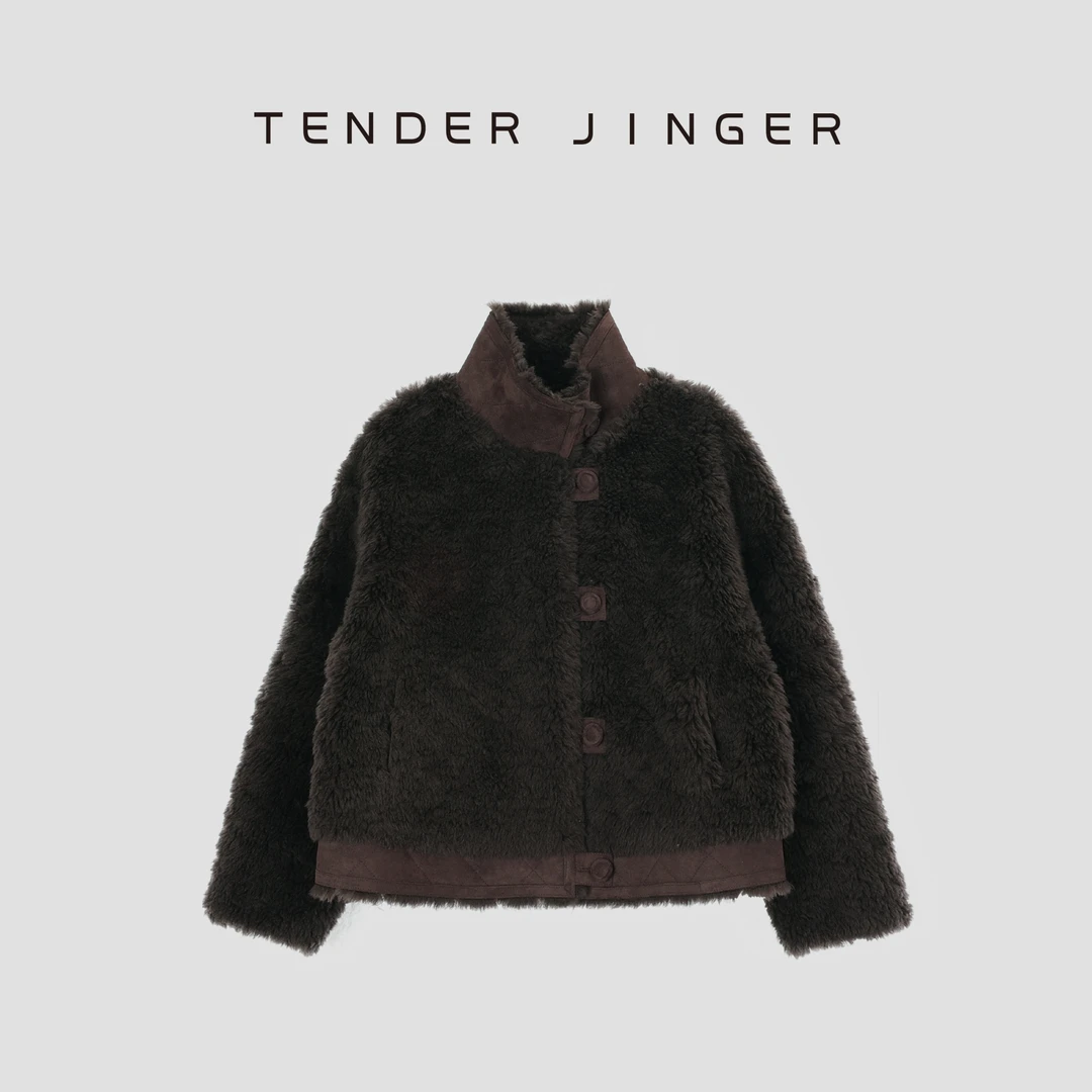 Tender Jinger【黑标】立领两面穿外套T44XLK79895