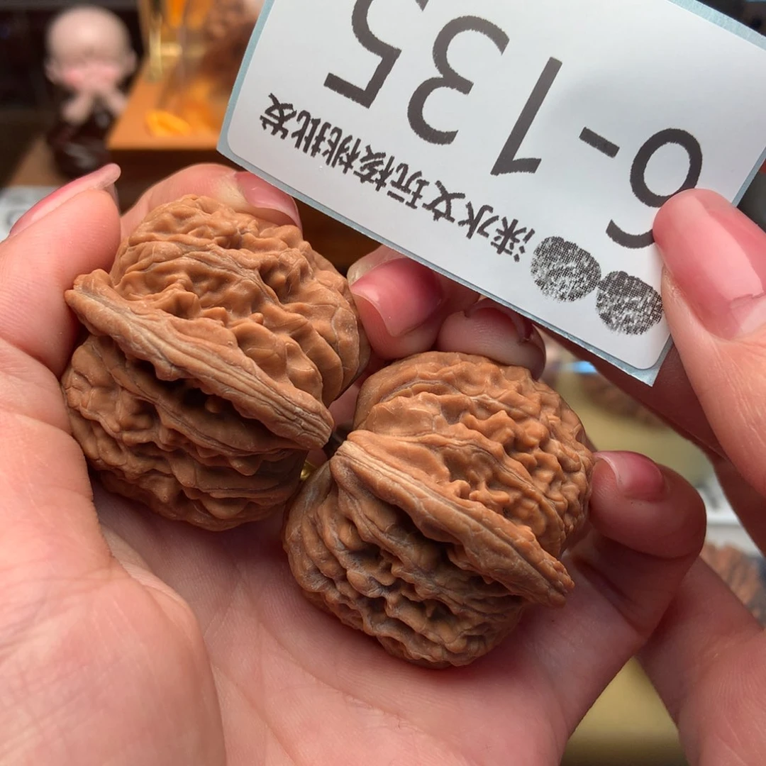 文玩核桃把件41四座楼