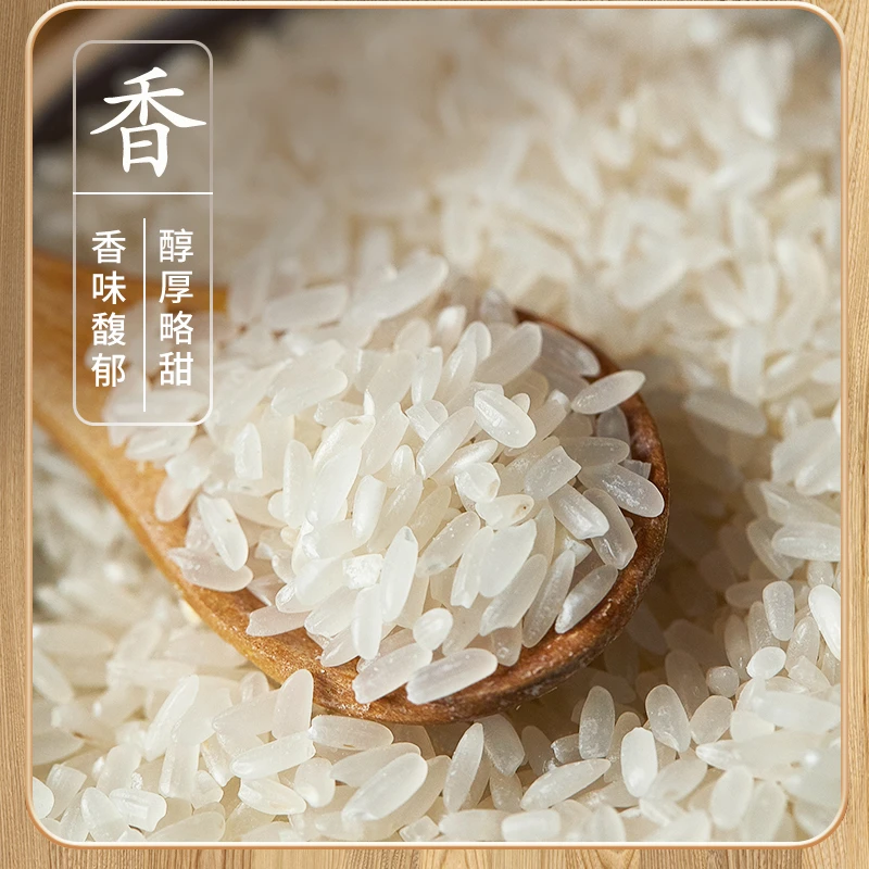 [北纬45度大米香米正宗长粒]寒地黑土东北大米10斤装颗颗饱满晶莹