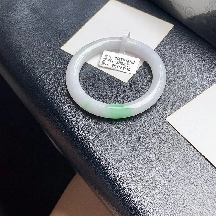未镶嵌手镯翡翠56圆条