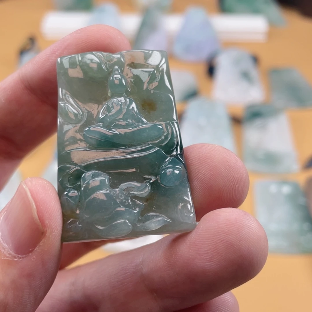 颈饰未镶嵌翡翠翡翠