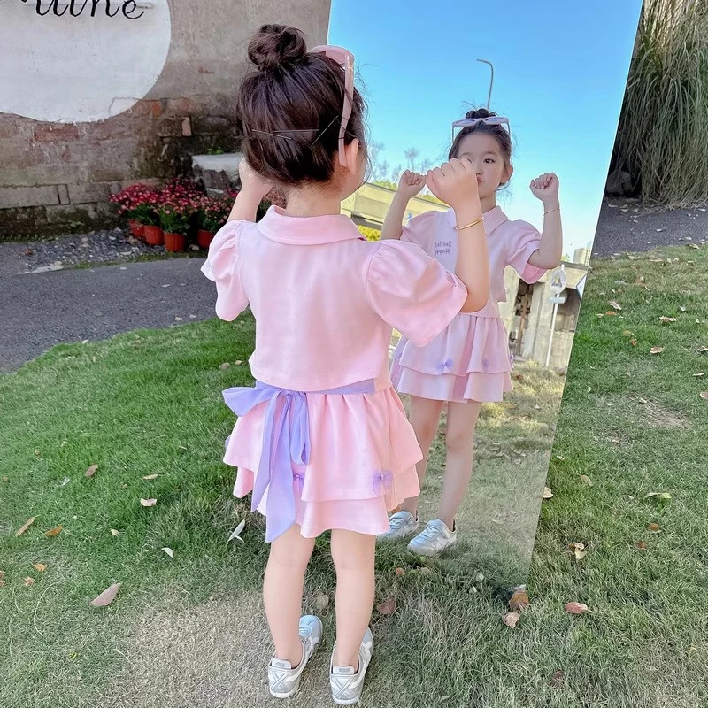 小童夏装套装裙2025新款儿童时髦洋气童装裙子时尚小哪吒衣服儿童
