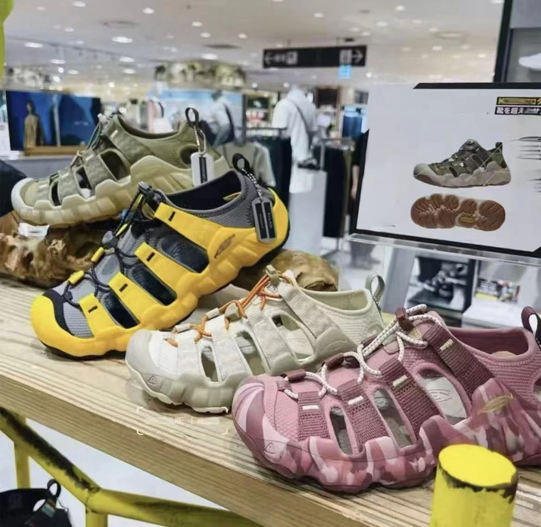 包头凉鞋夏季外贸尾单男女同款运动户外休闲鞋透气溯溪包头凉鞋