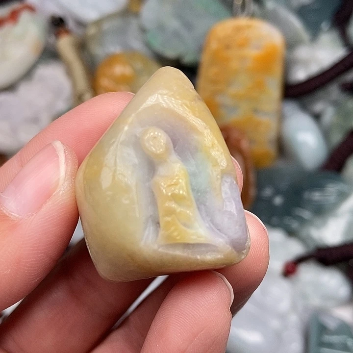 颈饰未镶嵌翡翠翡翠