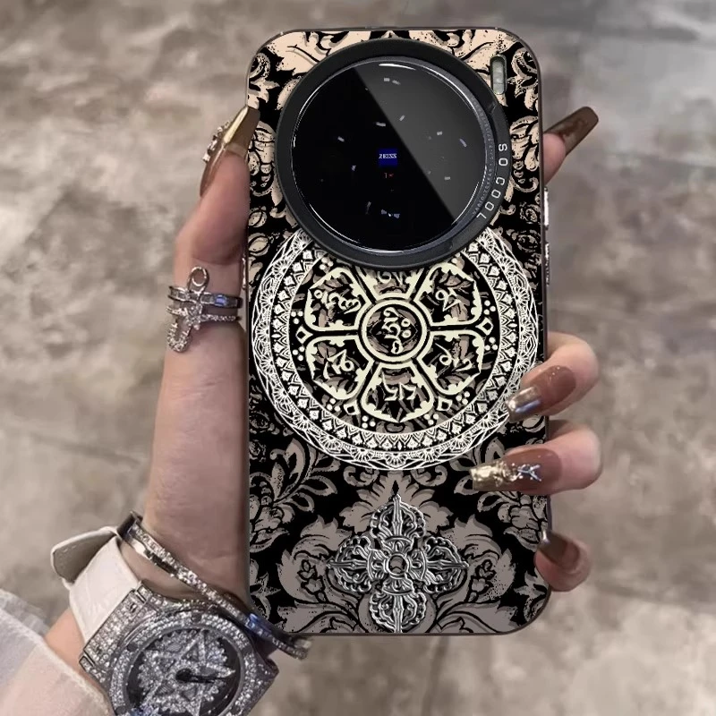 六字真言适用vivox200pro手机壳防摔x200ultra保护壳x100pro国风