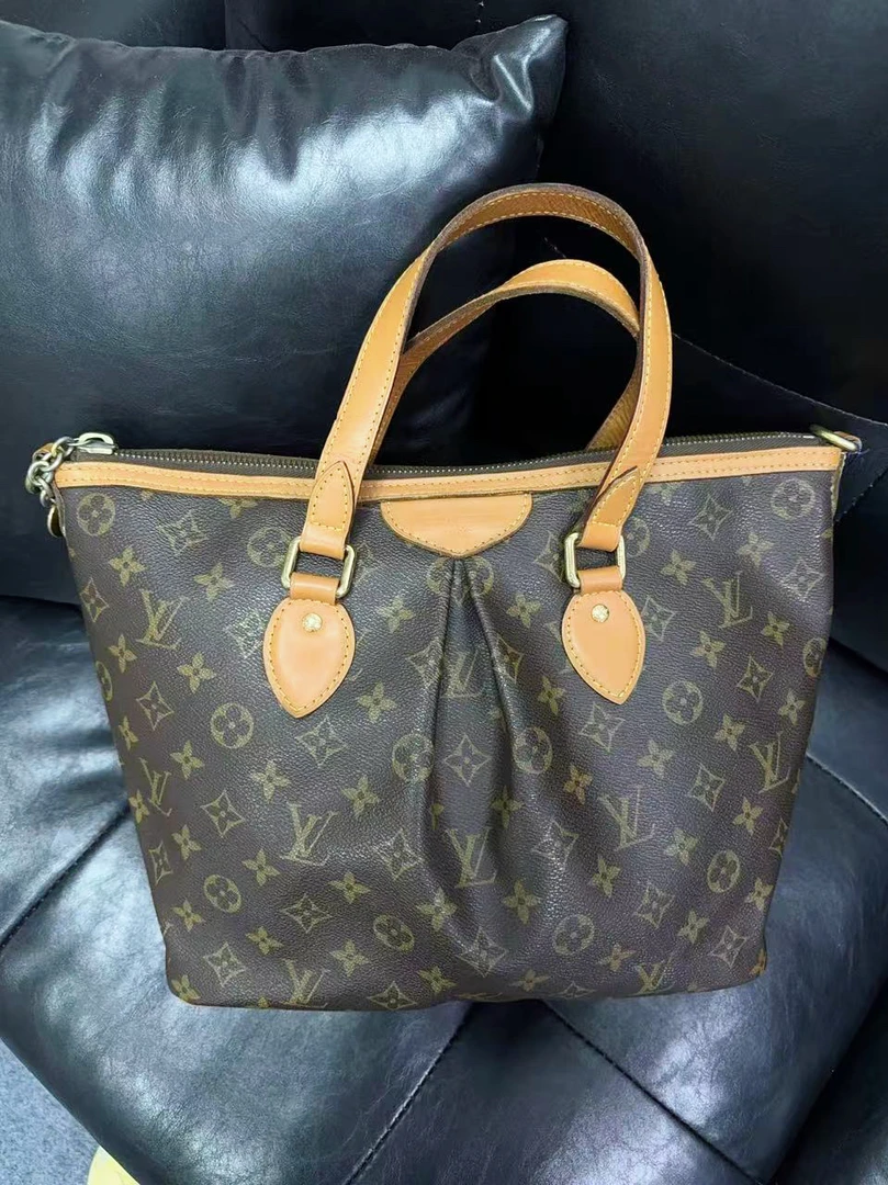 95新 LouisVuitton/路易威登 全原老花派拉蒙单肩包/秋境 05231