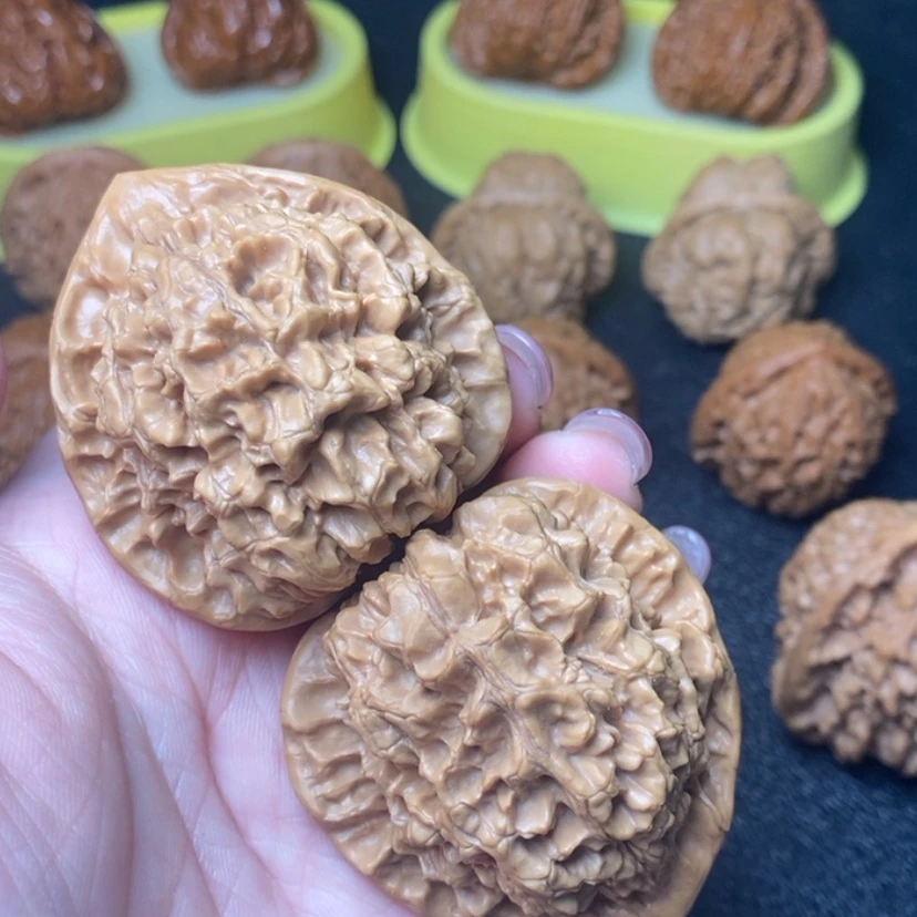 【闪购商品】文玩核桃把件559号官帽47