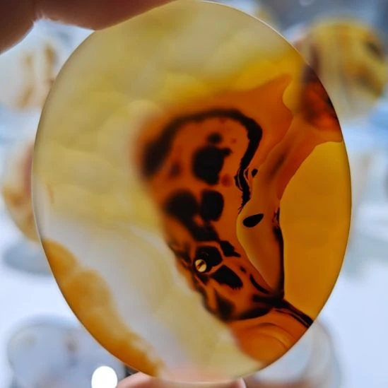 玛瑙/玉髓未镶嵌吊坠(不含链)54号