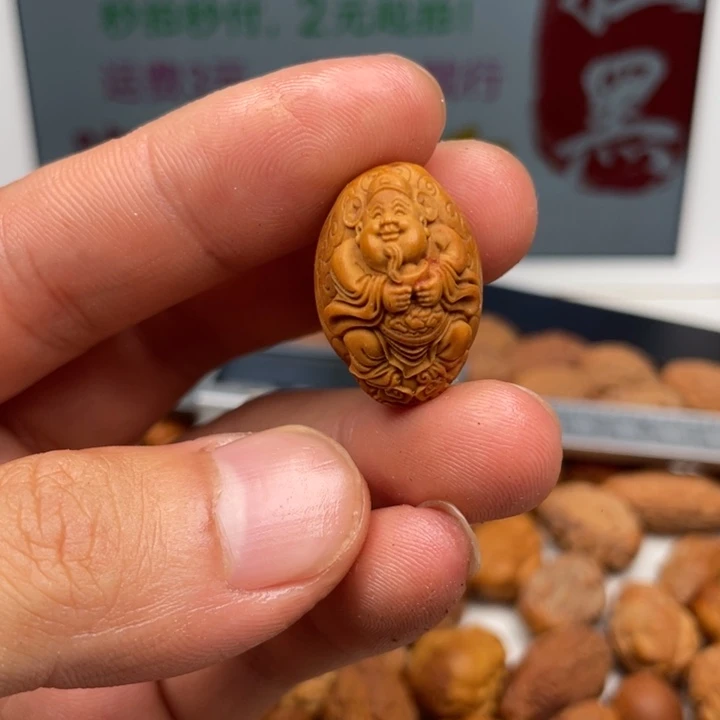 吊坠橄榄核橄榄核雕刻单籽。