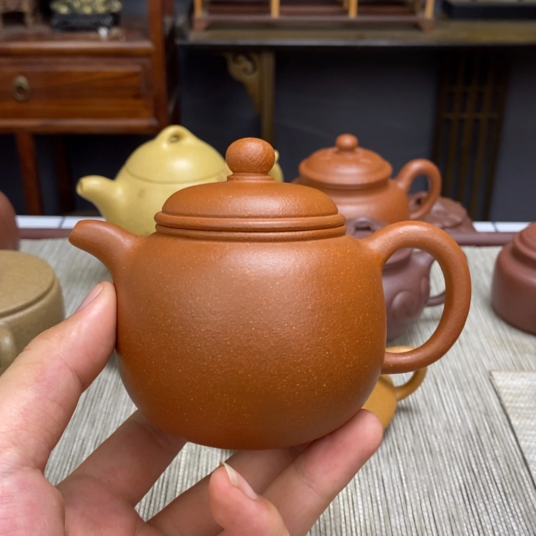 紫泥茶壶微瑕容量250
