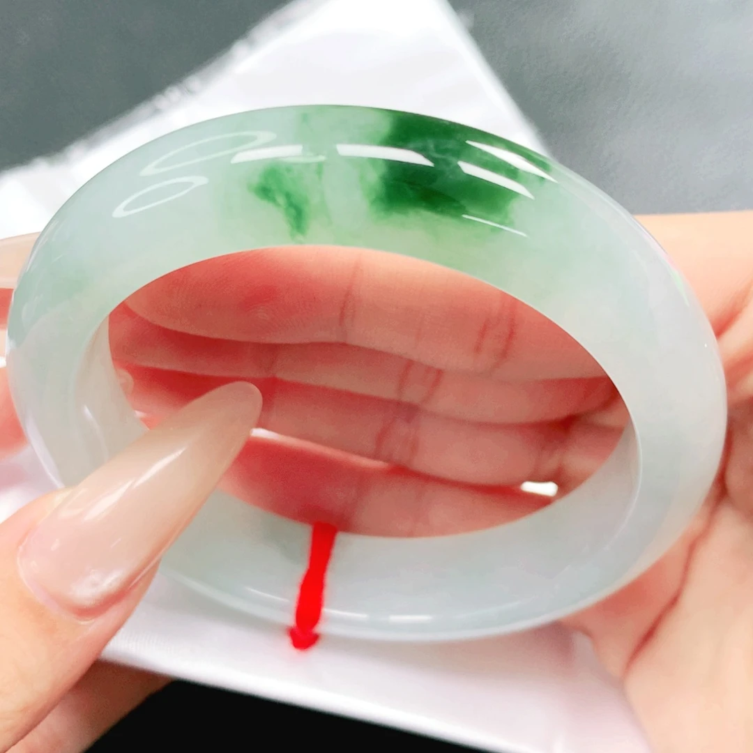 翡翠未镶嵌手镯57