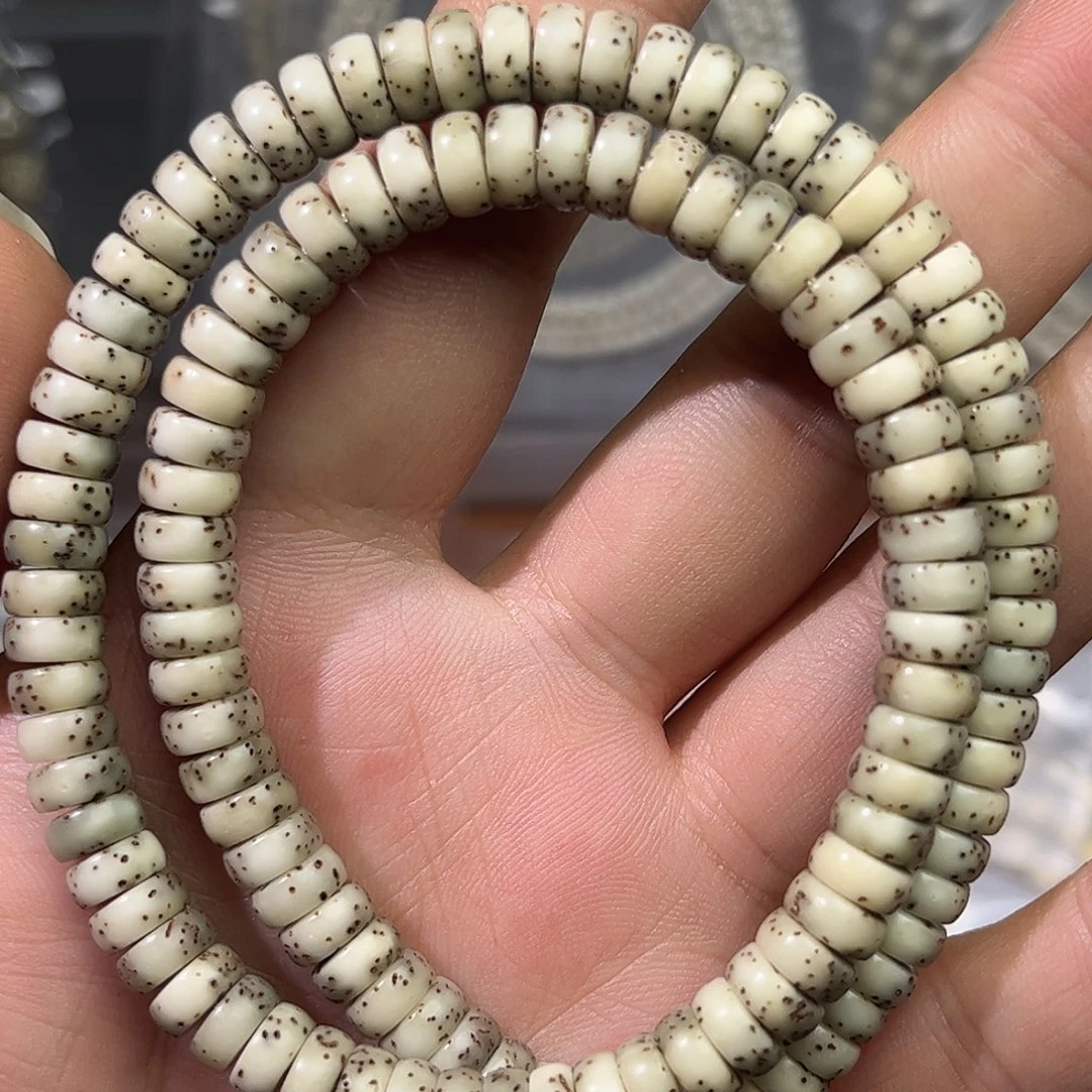 原生态石玉料108-7×3药片