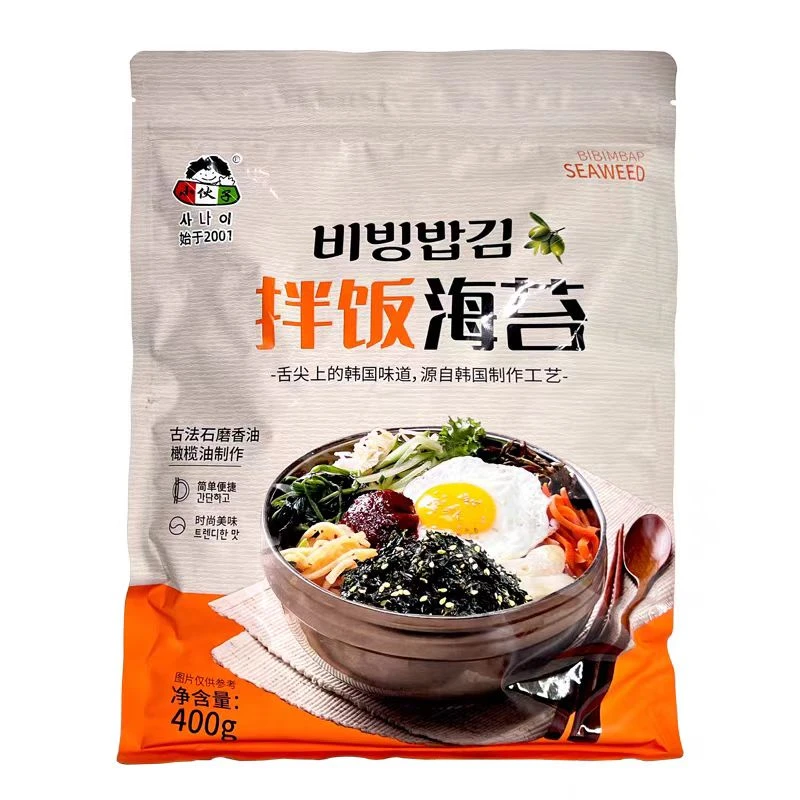 小伙子拌饭海苔400g海苔碎即食饭团紫菜包饭章鱼小丸子寿司食材