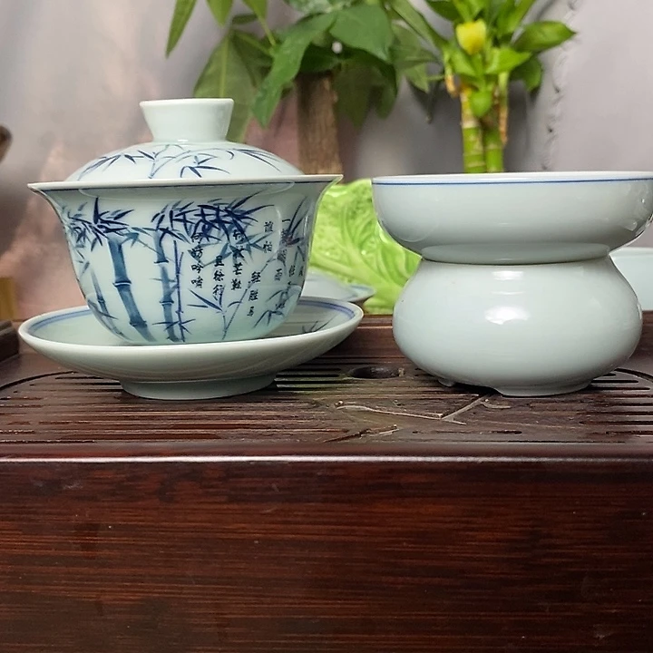 200ml文竹一整套给8个杯子