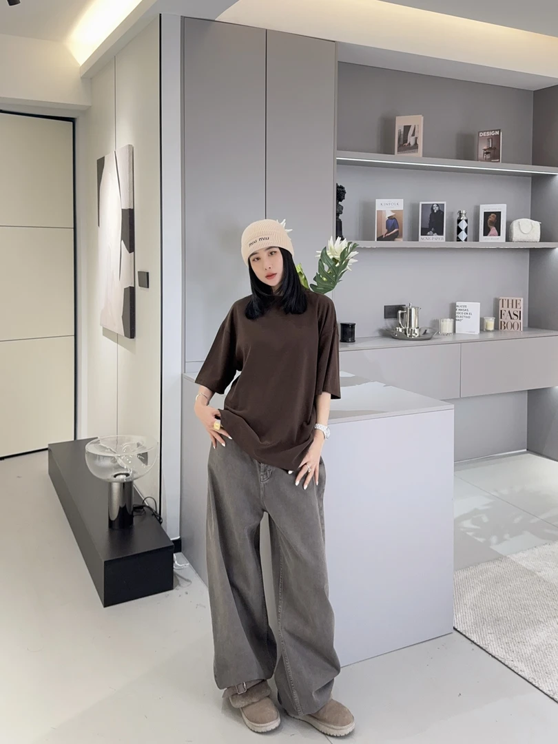 SISTER MIAO •纯色宽松多色短袖3669