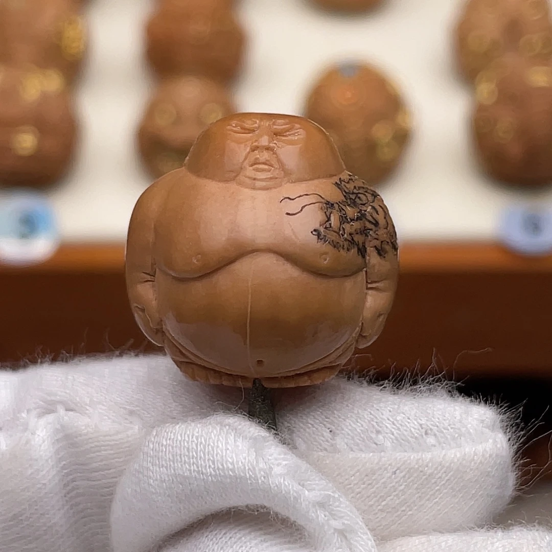 吊坠猴头核桃纯手工横岗胖子