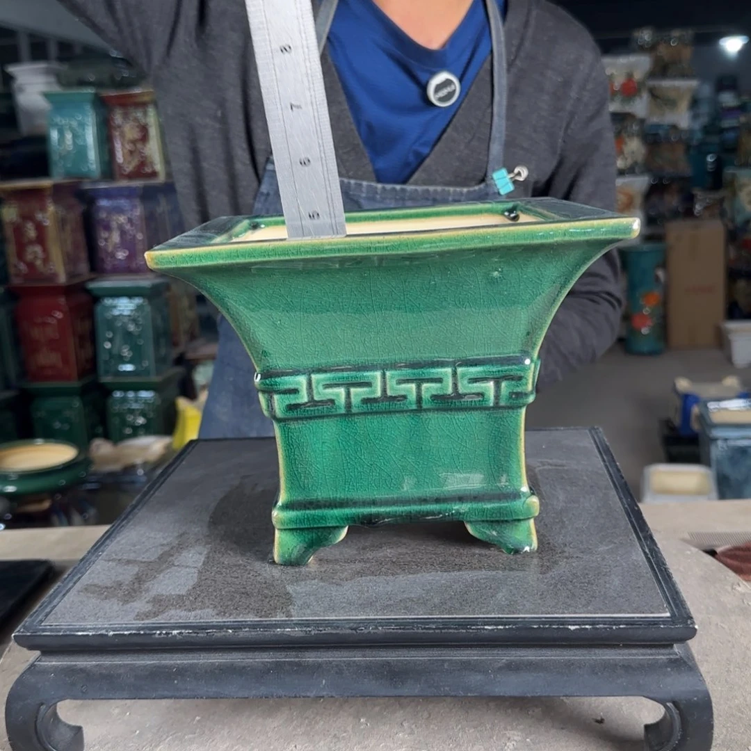 一风堂石湾花盆。微瑕