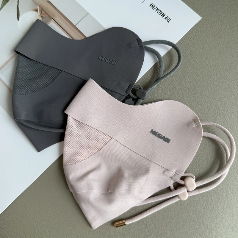 防晒口罩女夏季防紫外线轻薄透气新款高颜值骑行冰丝防护全脸面罩