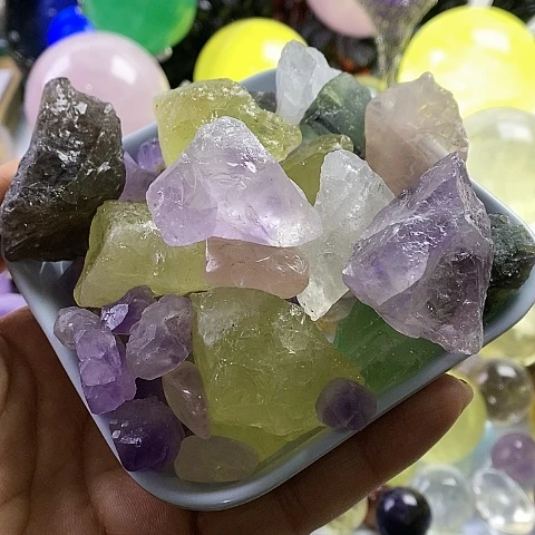水晶珠宝半成品未镶嵌5号