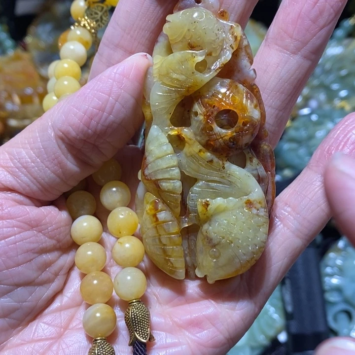 岫玉岫玉吊坠未镶嵌