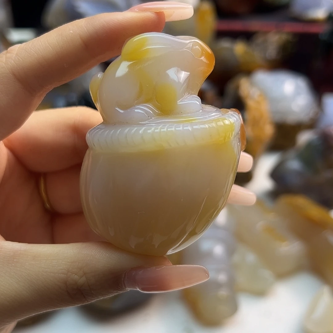 玛瑙/玉髓合金颈饰