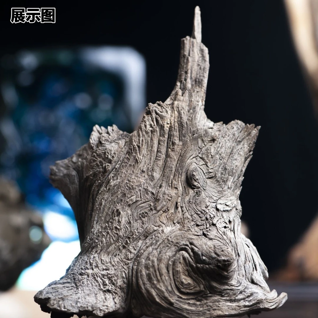 正宗太行崖柏原料全陈化熏香料毛料弹弓叉摆件精品沉化瘤天然随型