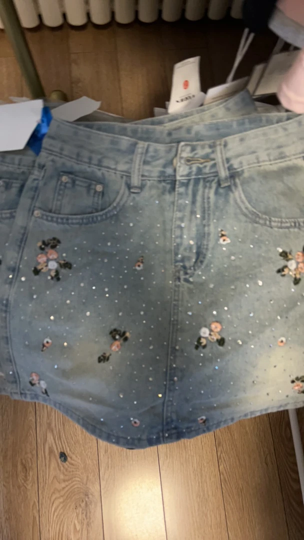 短裤薄款夏季春秋秋冬时尚牛仔裤高腰无弹力烟管裤