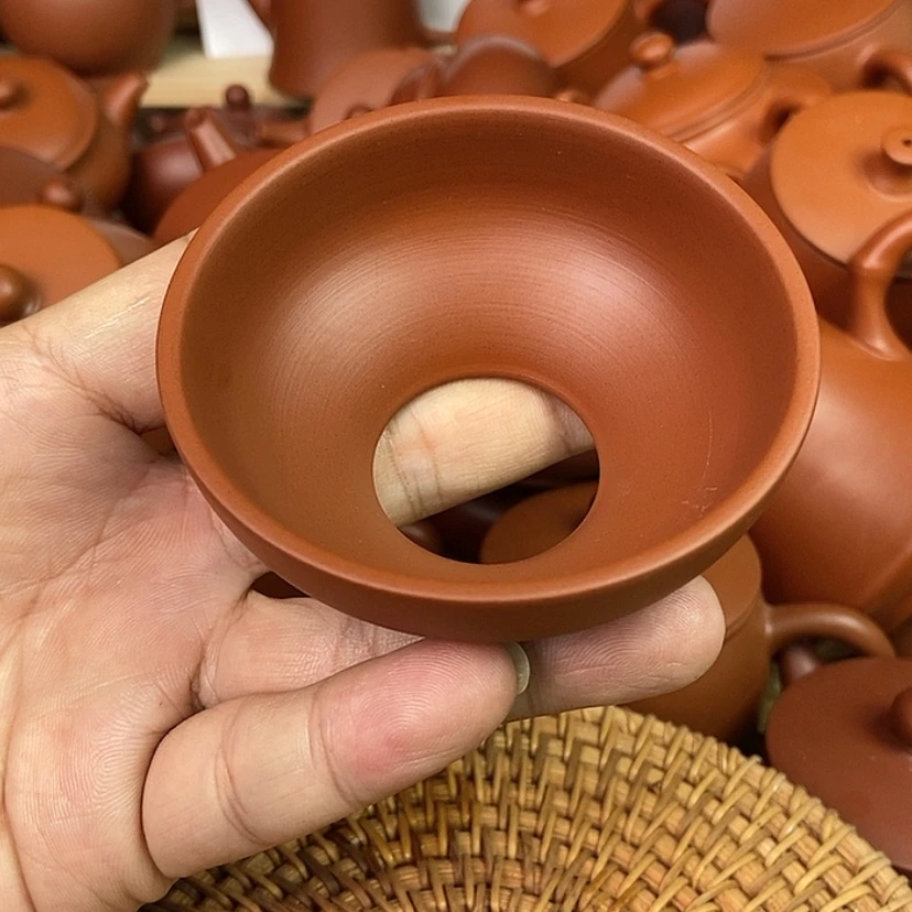 【闪购商品】茶壶朱泥7.5cm