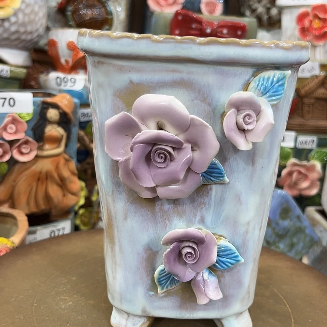 粗陶多肉花盆花盆