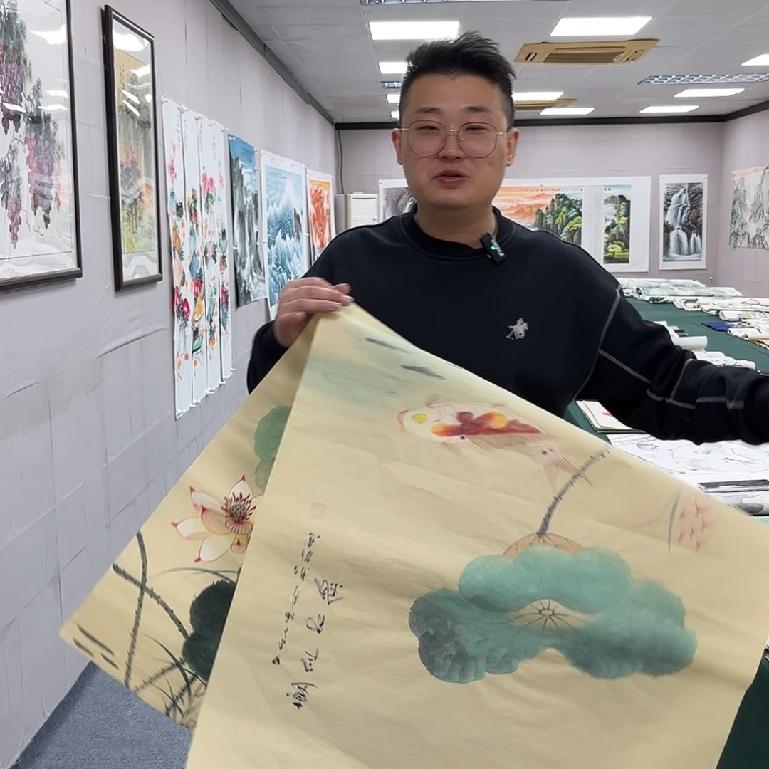 国画宣纸国画作品纯手绘