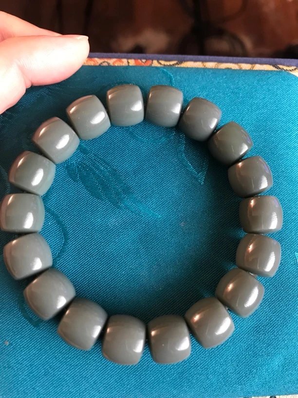 和田玉手串卡11*12