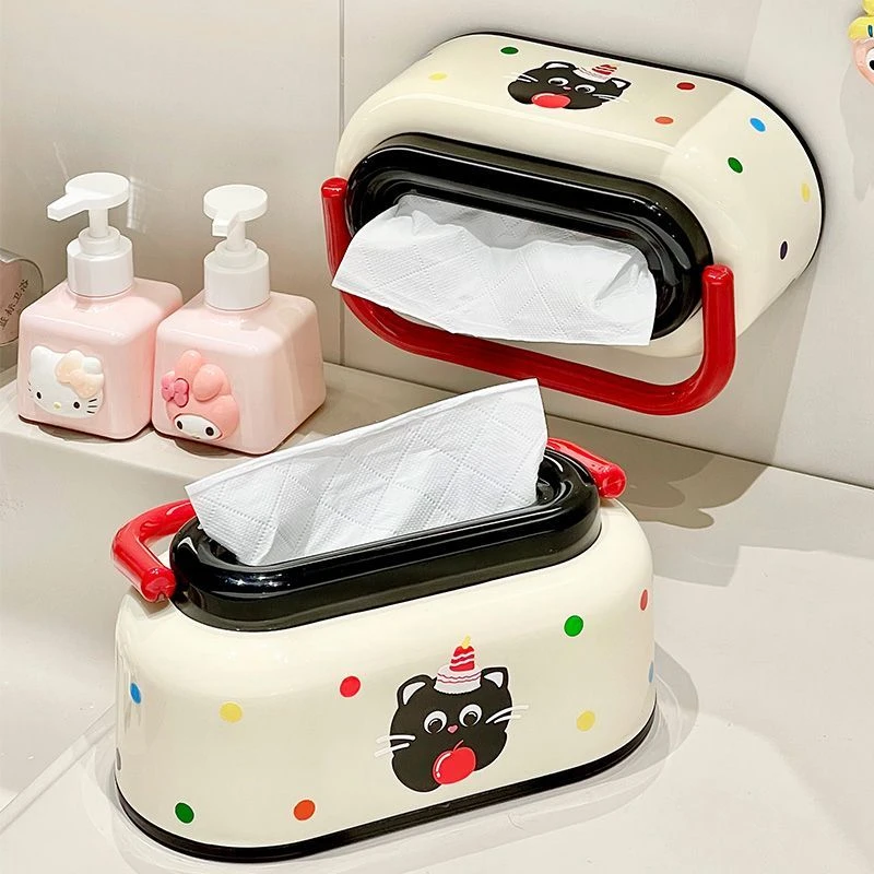 2025新款卫生间纸巾盒多功能壁挂抽纸盒家用客厅茶几创意纸抽盒LU