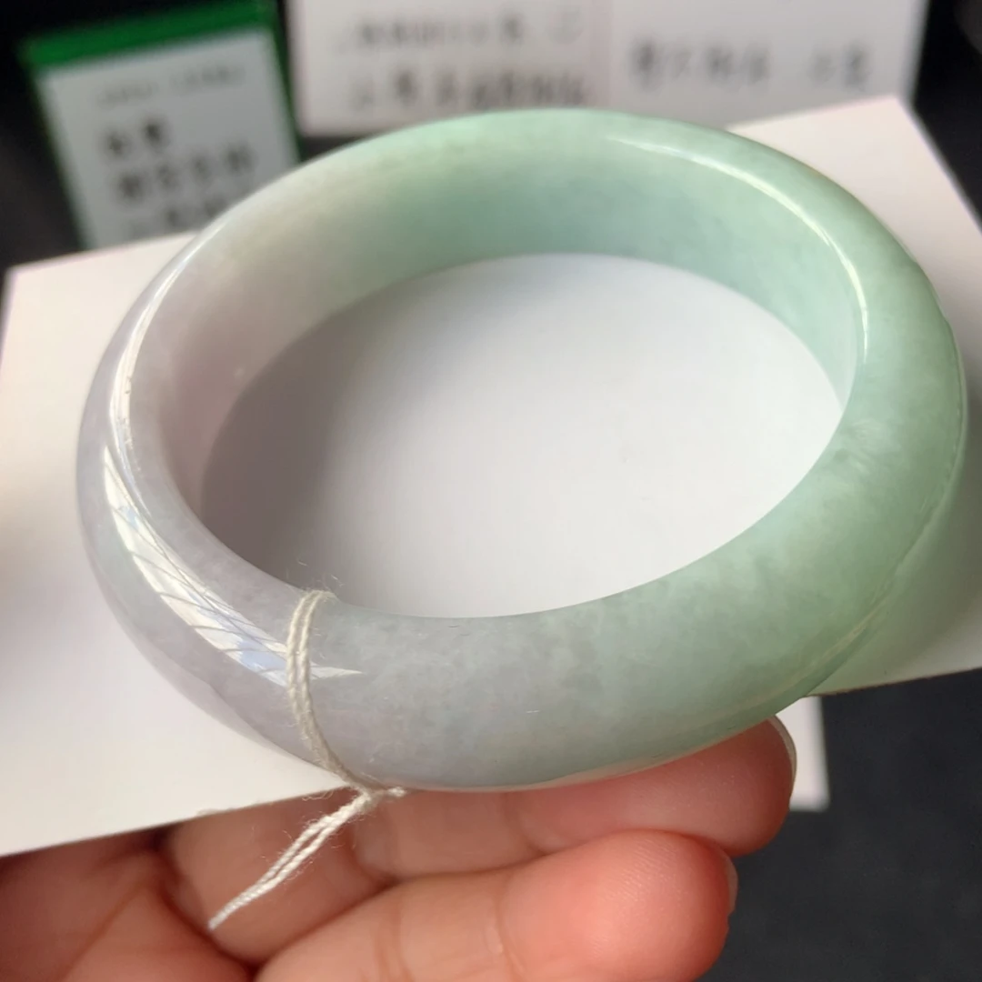 翡翠手镯未镶嵌8号54.1-13-8.2
