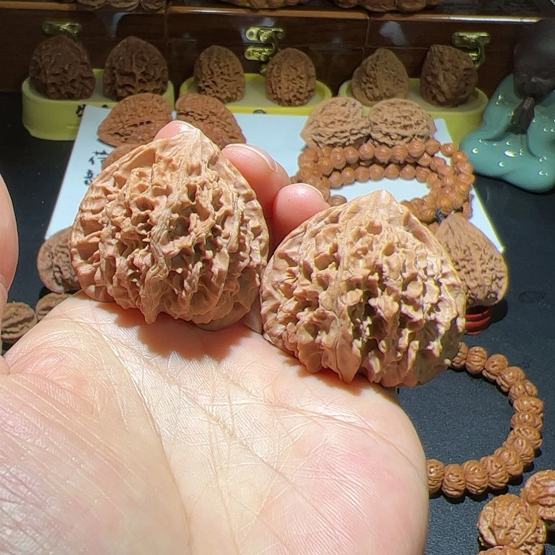 文玩核桃把件何仙姑