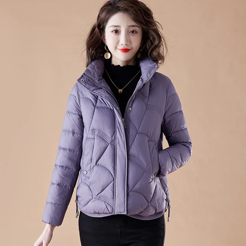 冬季新款保暖女短款棉衣棉服韩版短款棉袄修身时尚棉袄加厚百搭