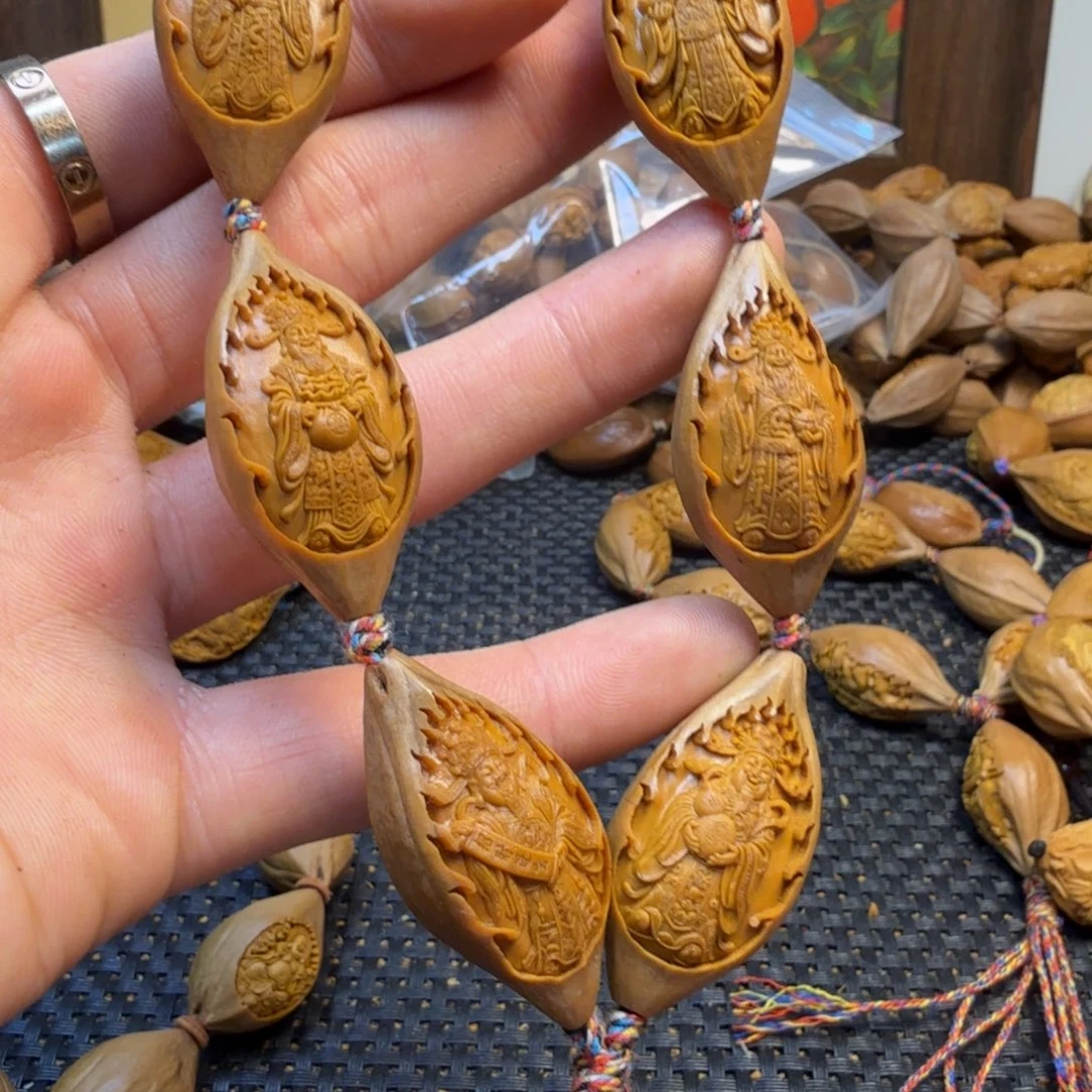 手串/手链橄榄核八大财神