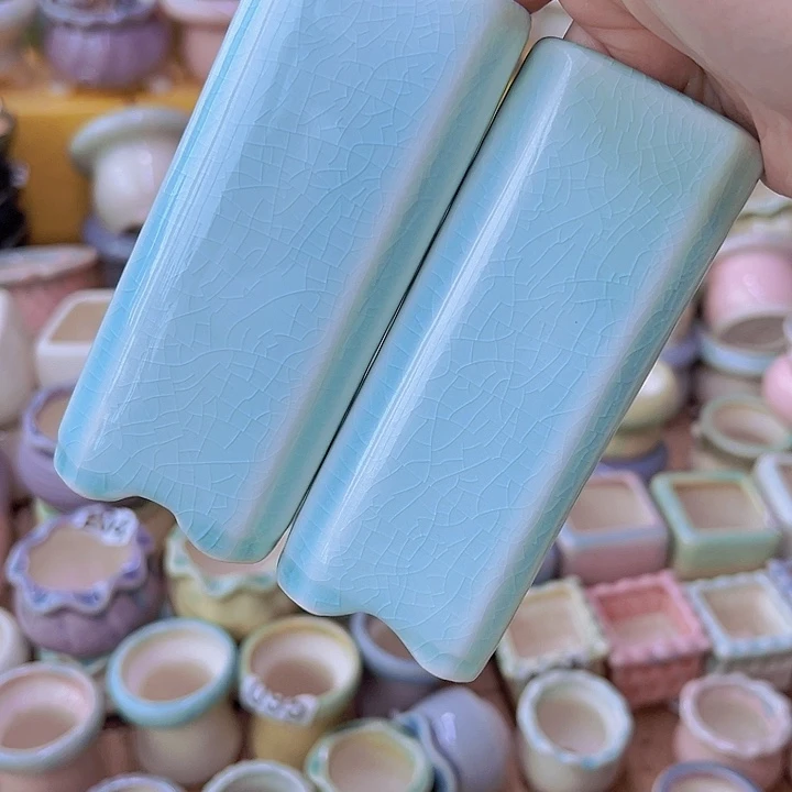 红陶陶瓷花盆当场满12包邮