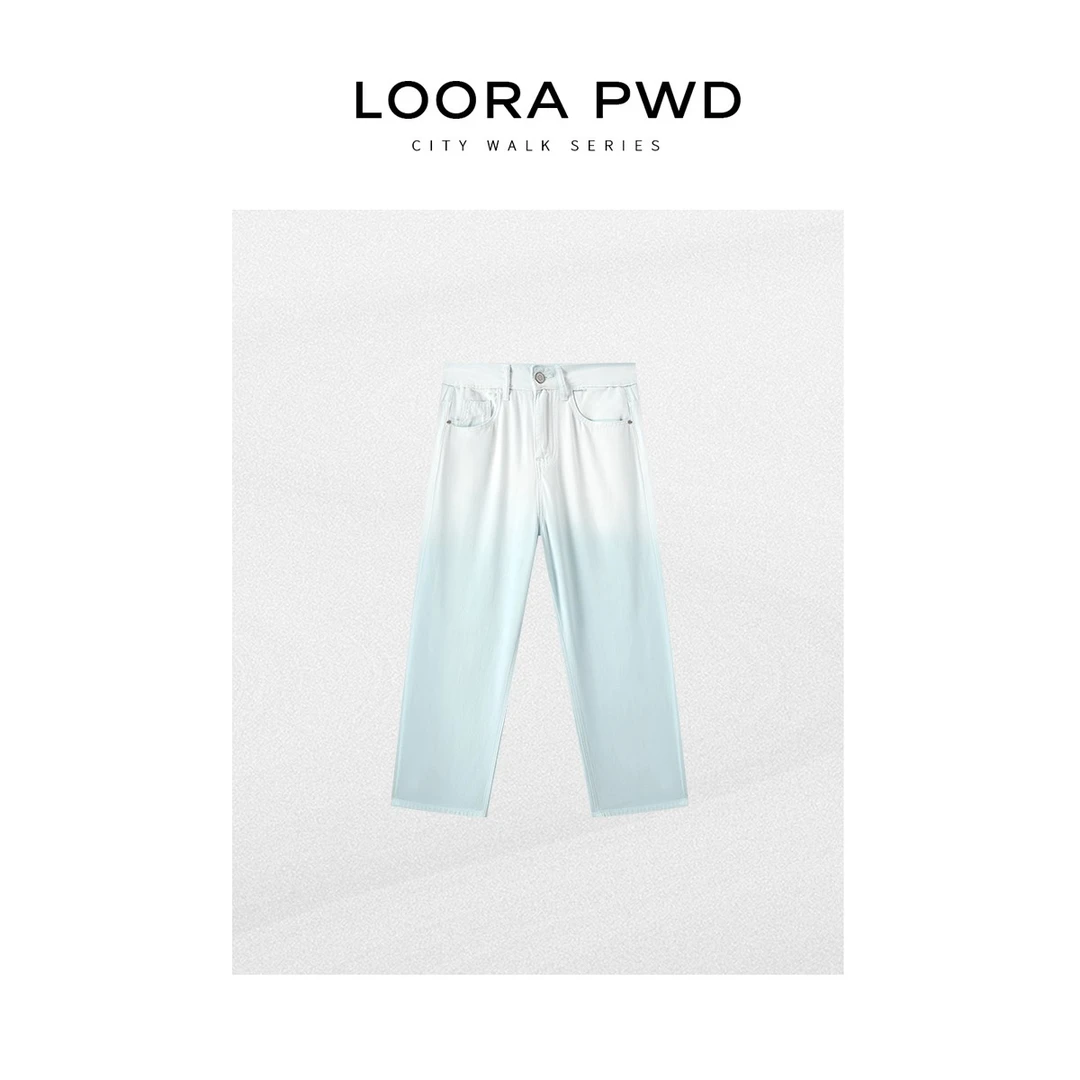 LOORAPWD/罗拉密码 2025新款时尚牛仔裤25CJBG0207N