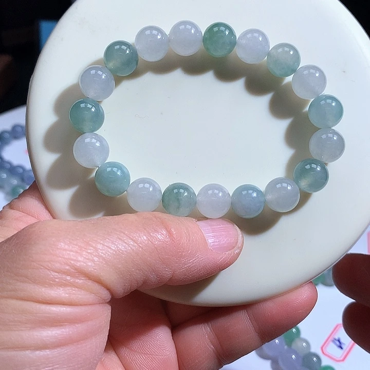 翡翠未镶嵌手串43