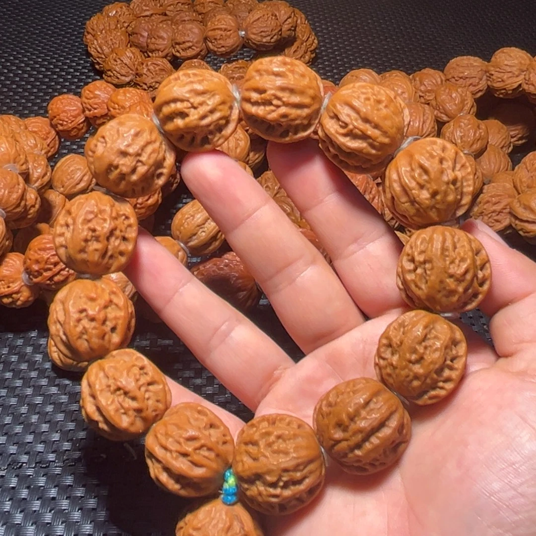 文玩核桃吊坠毕业款麻花纹磨盘23