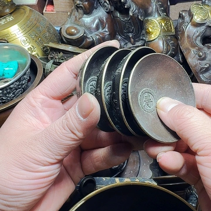 铜器摆件收收藏藏