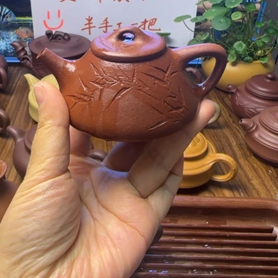 宜兴紫砂壶半手工