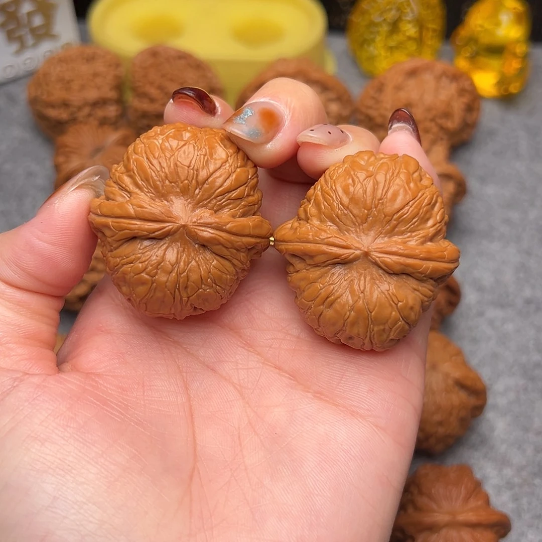 把件文玩核桃毕业精品精配元宝42全品绝配