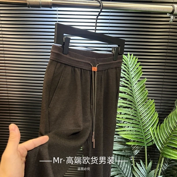 时尚高品质·天丝羊毛弹力休闲裤‖25早秋新款·轻奢系列BLN