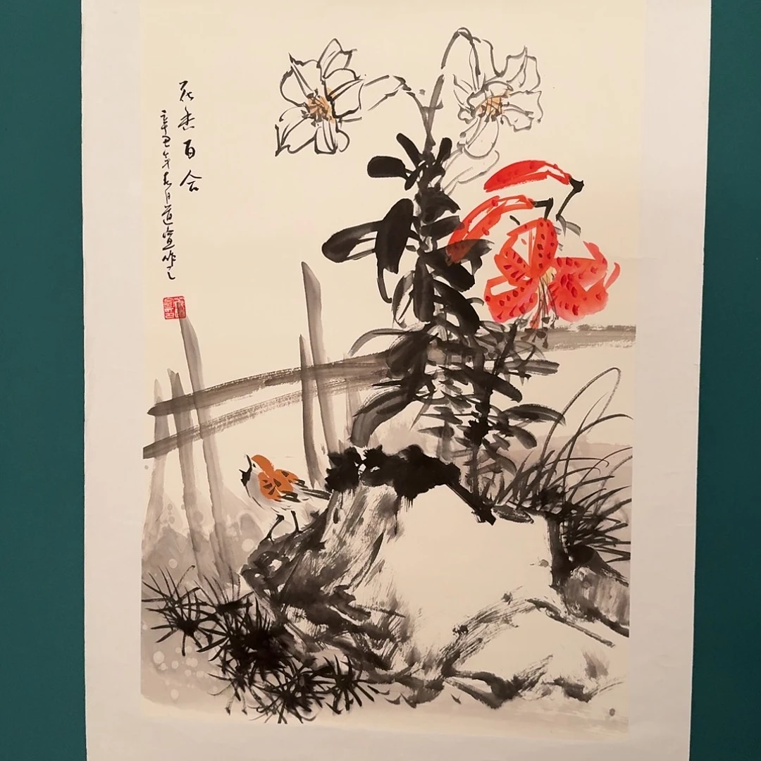 国画董老师的作品