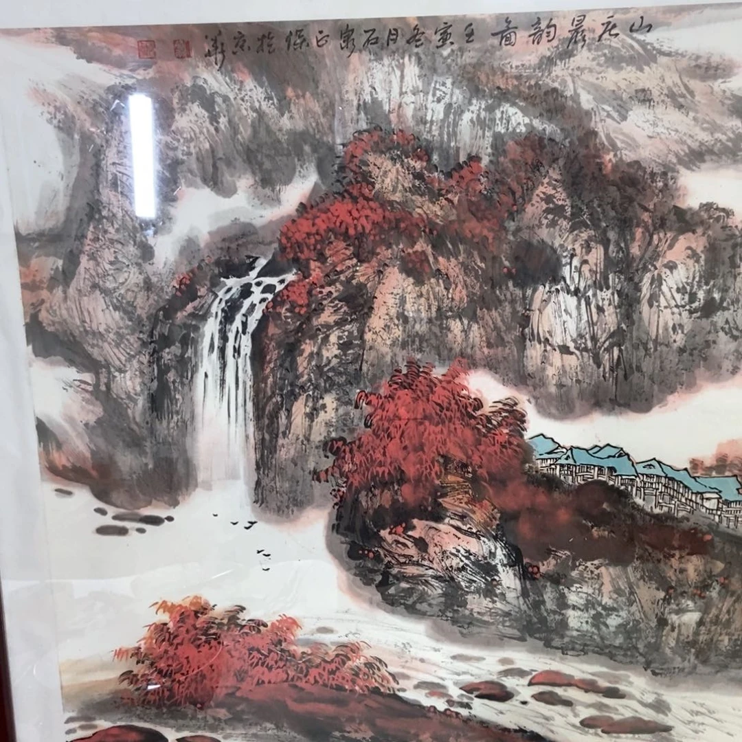 国画陈正保纯手绘国画