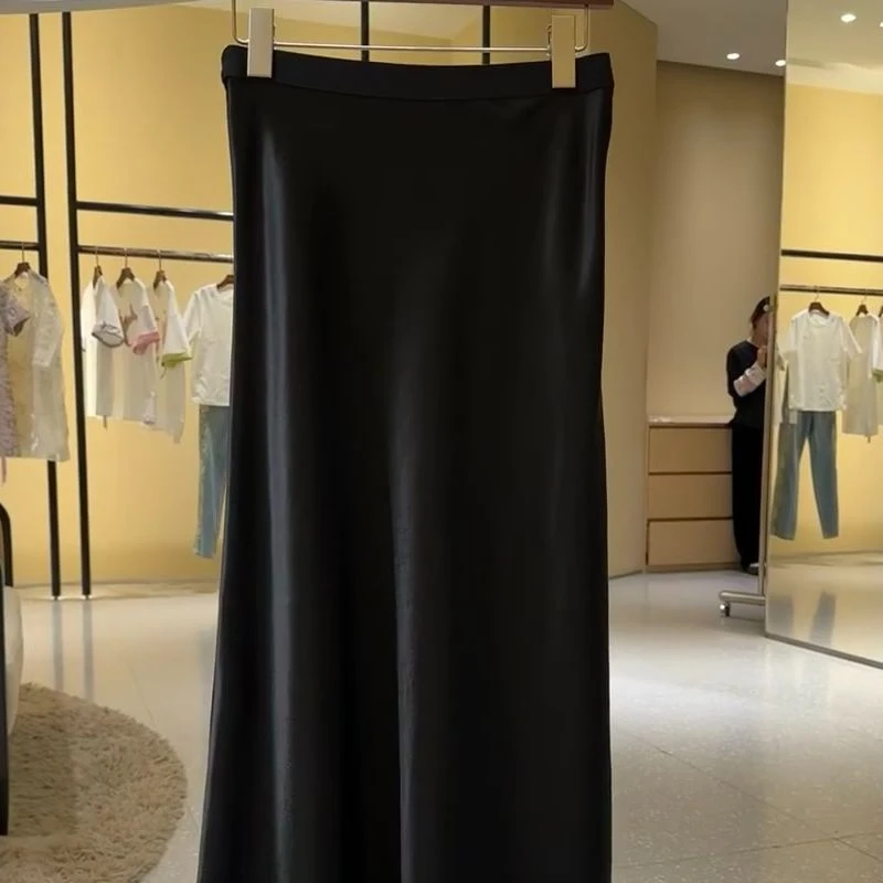 南油朱朱 醋酸半裙222