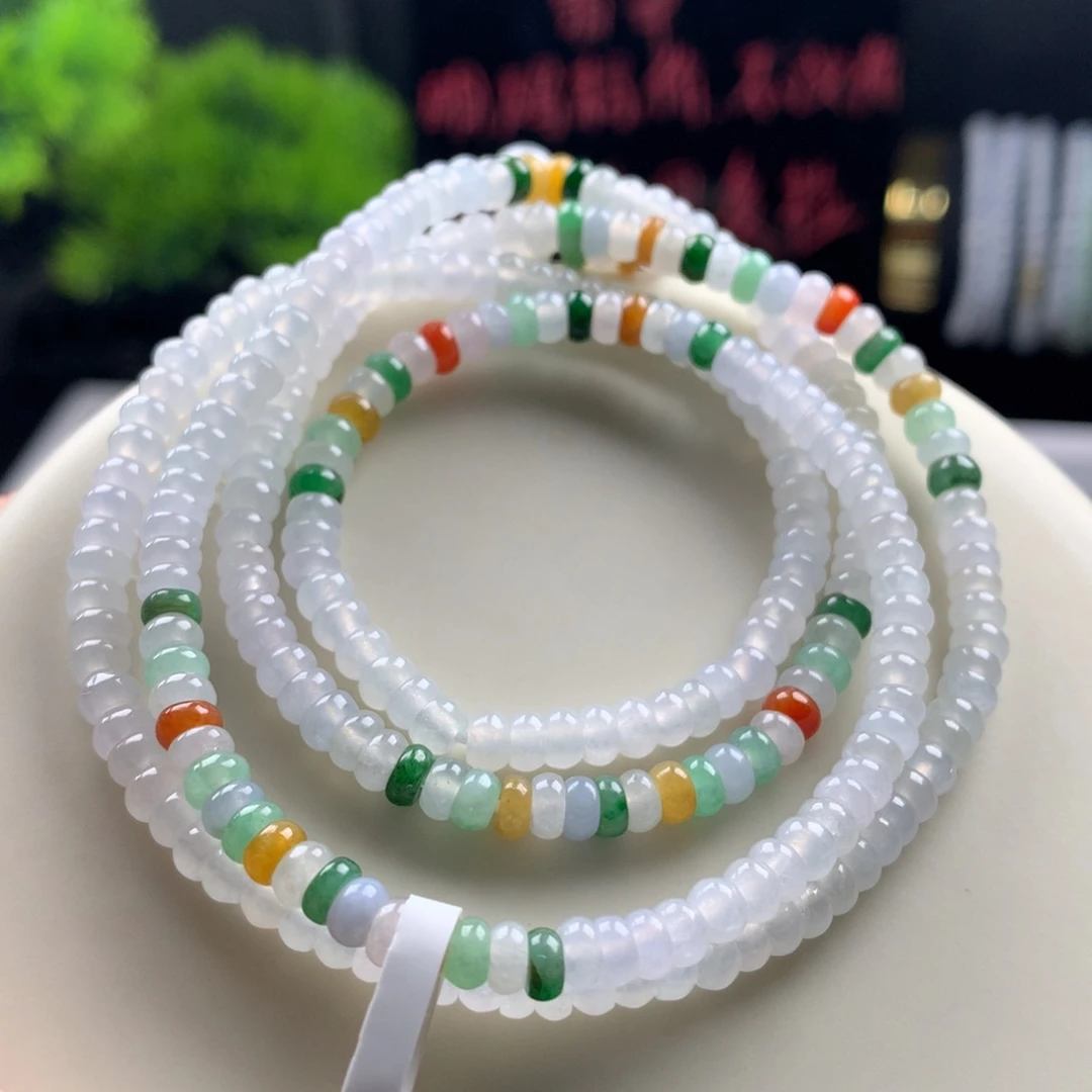 翡翠未镶嵌手链卡4