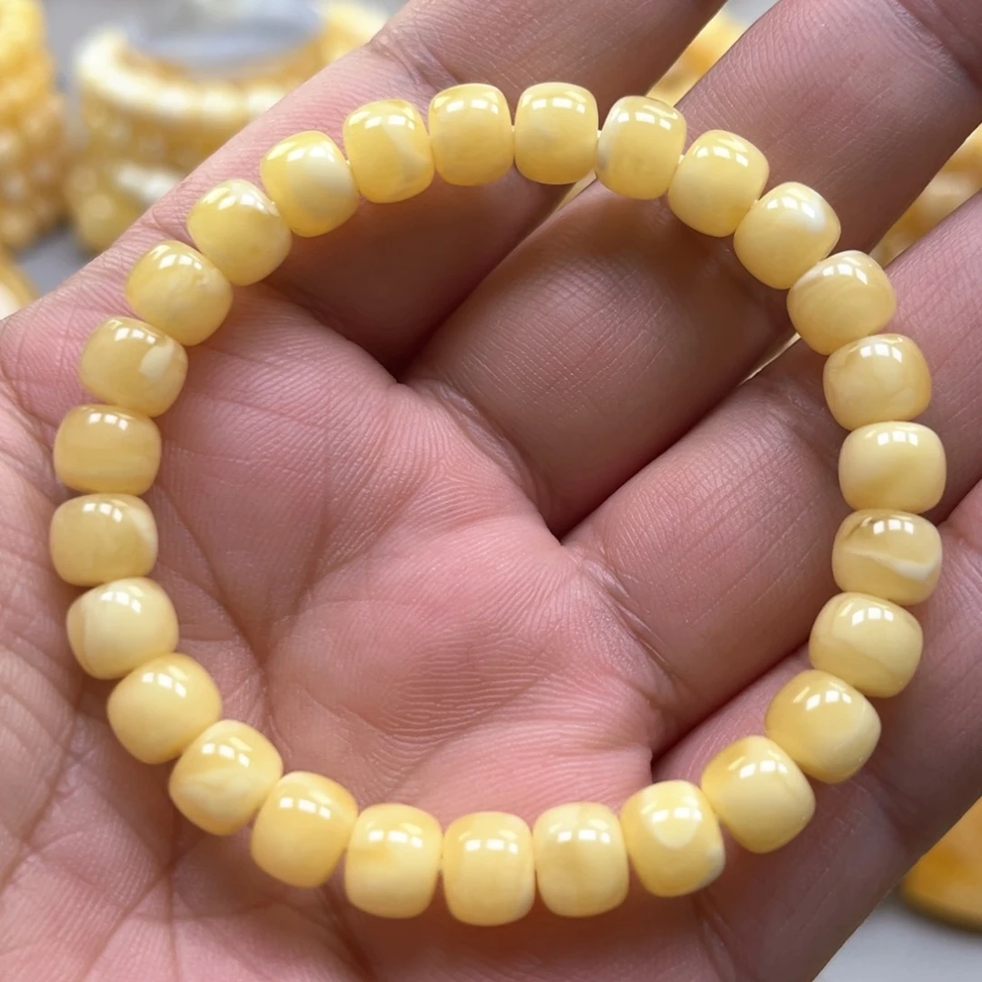 琥珀手链未镶嵌手串